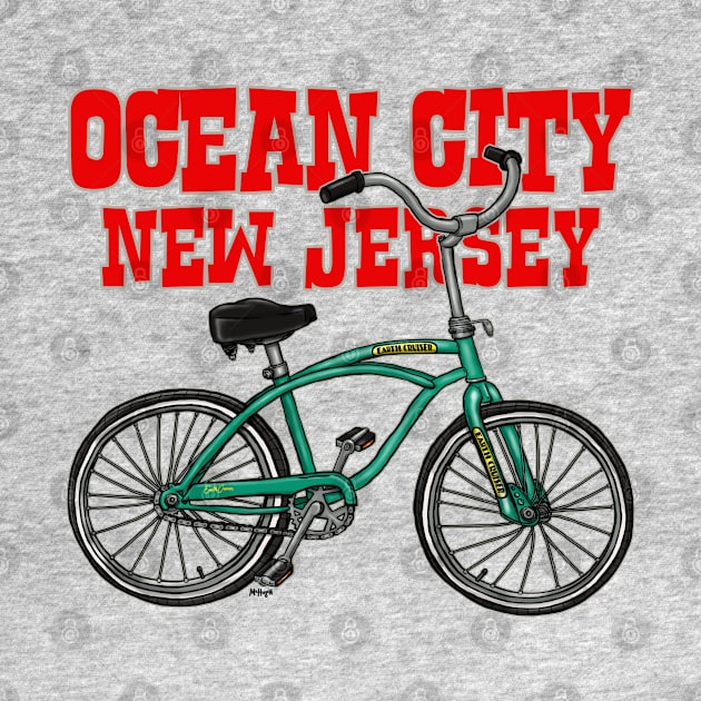 Ocean City Cruiser by mcillustrator